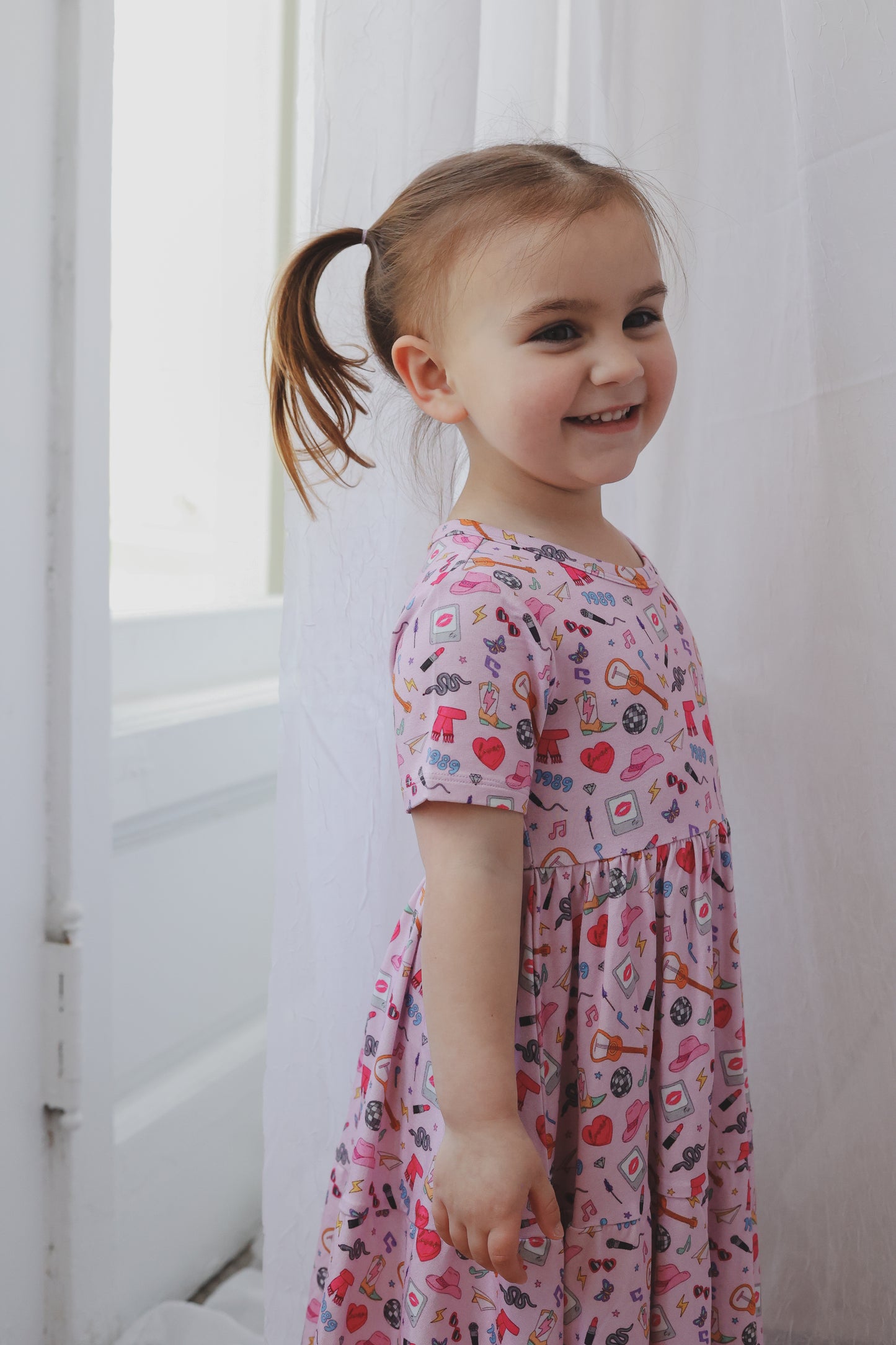 Comfort Era Tiered Twirl Dress