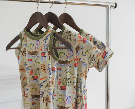 Gone Fishing Tank Top