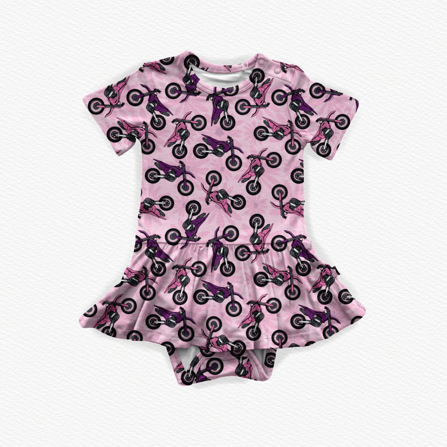 Braap Like a Girl Twirl Dress