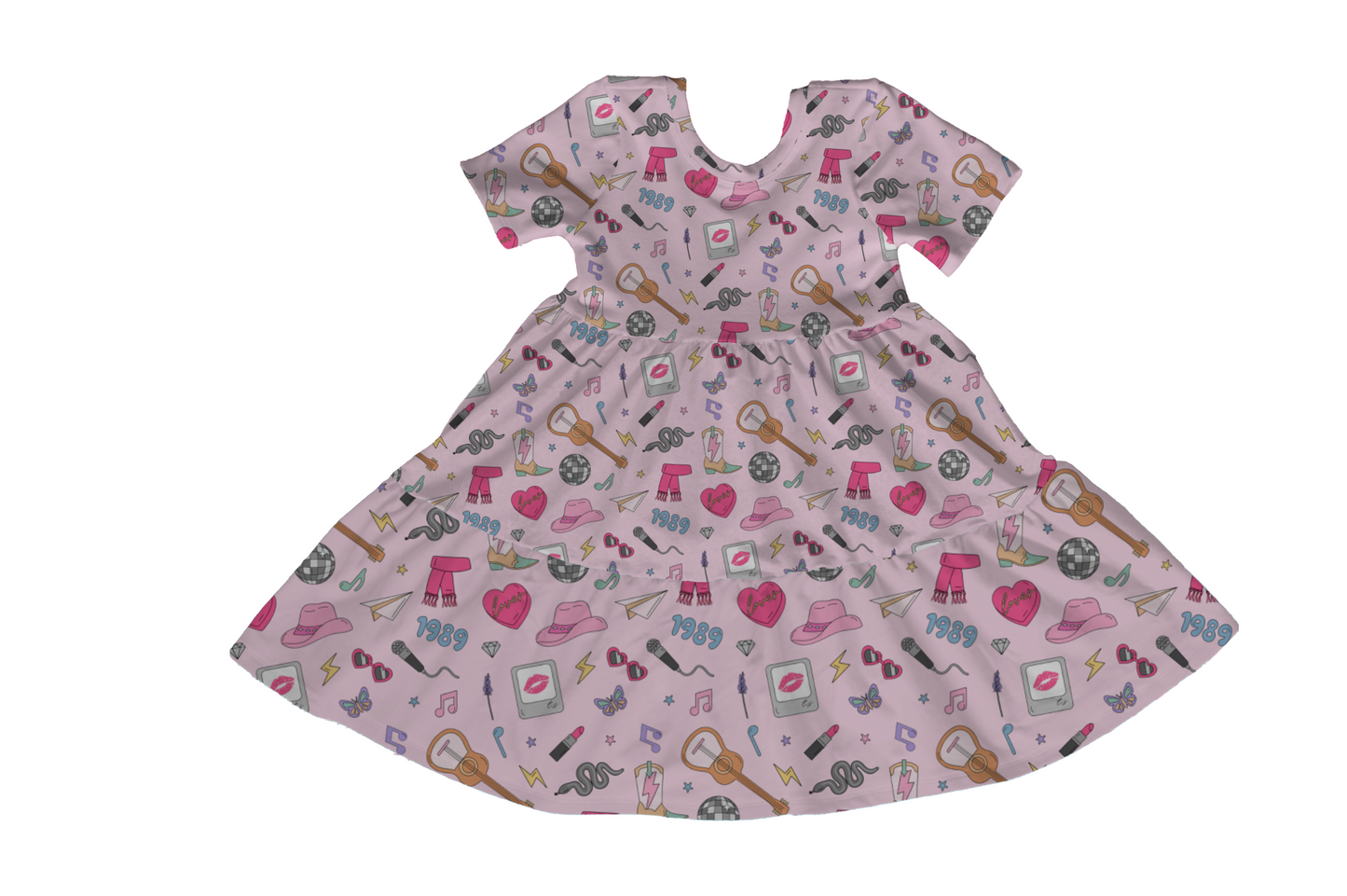 Comfort Era Tiered Twirl Dress