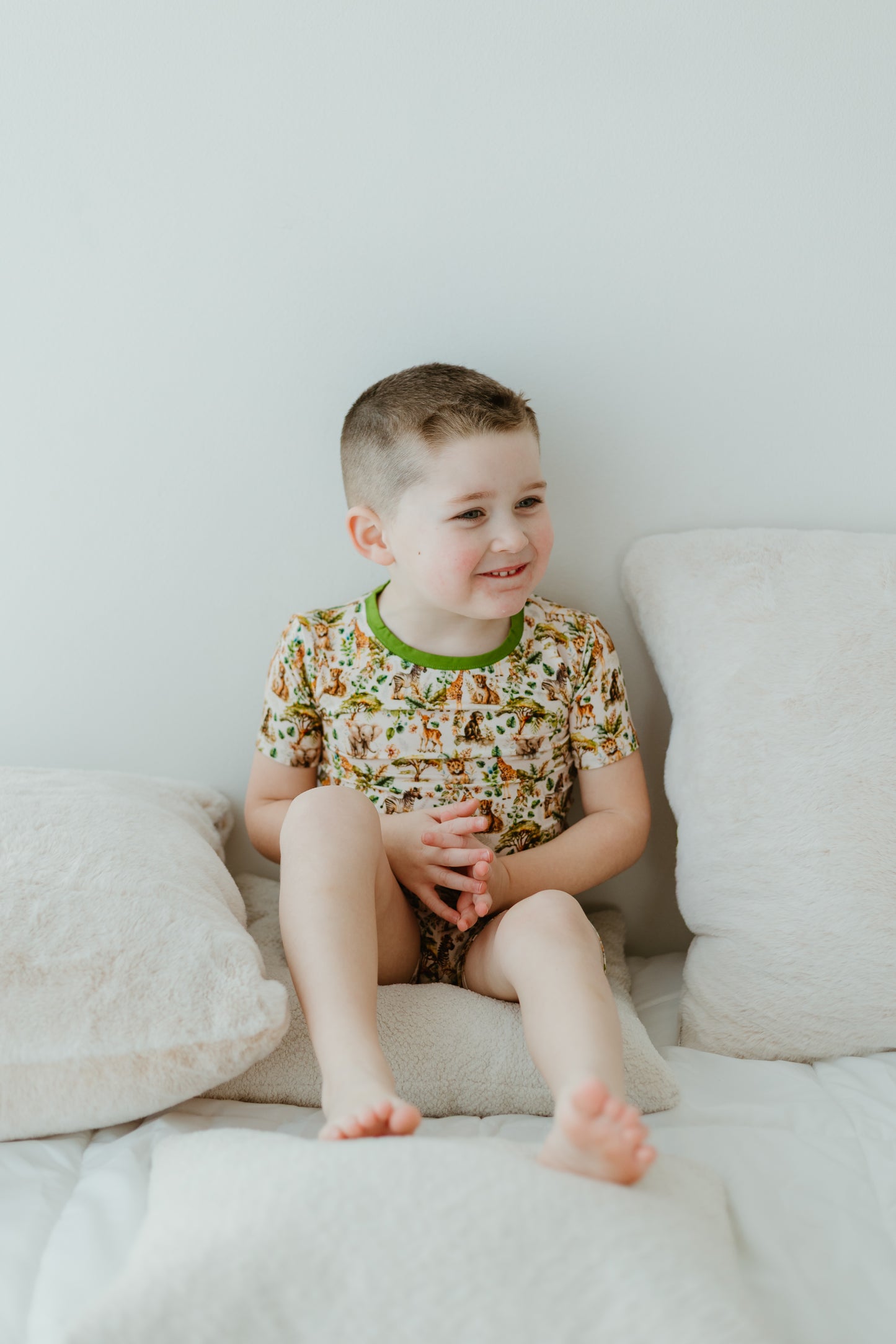 Safari Slumber Short Set